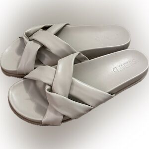 Silent D Helena Sandals- Anthropologie- Size 41- Cream/Nude